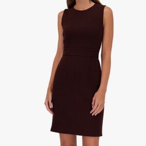 AKRIS Wool Crepe Sheath Dress